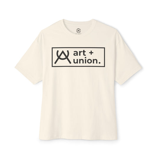 A + U Unisex Oversized Boxy Tee
